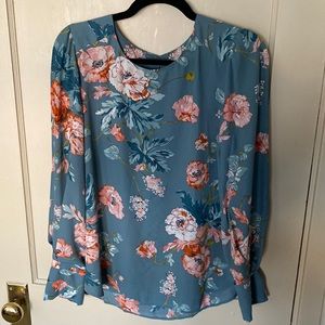 LOFT Floral Blouse